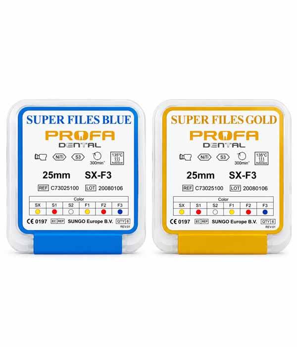 فایل روتاری گلد پروفا 25میلیمتر Super files Gold Profa 